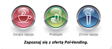 Oferta automatów sprzedających, kawa z automatów, przekąski z automatów