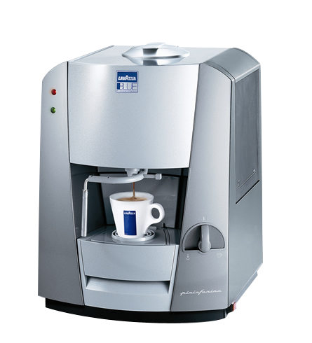 Ekspres biurowy z kawą w kapsułach Lavazza Blue