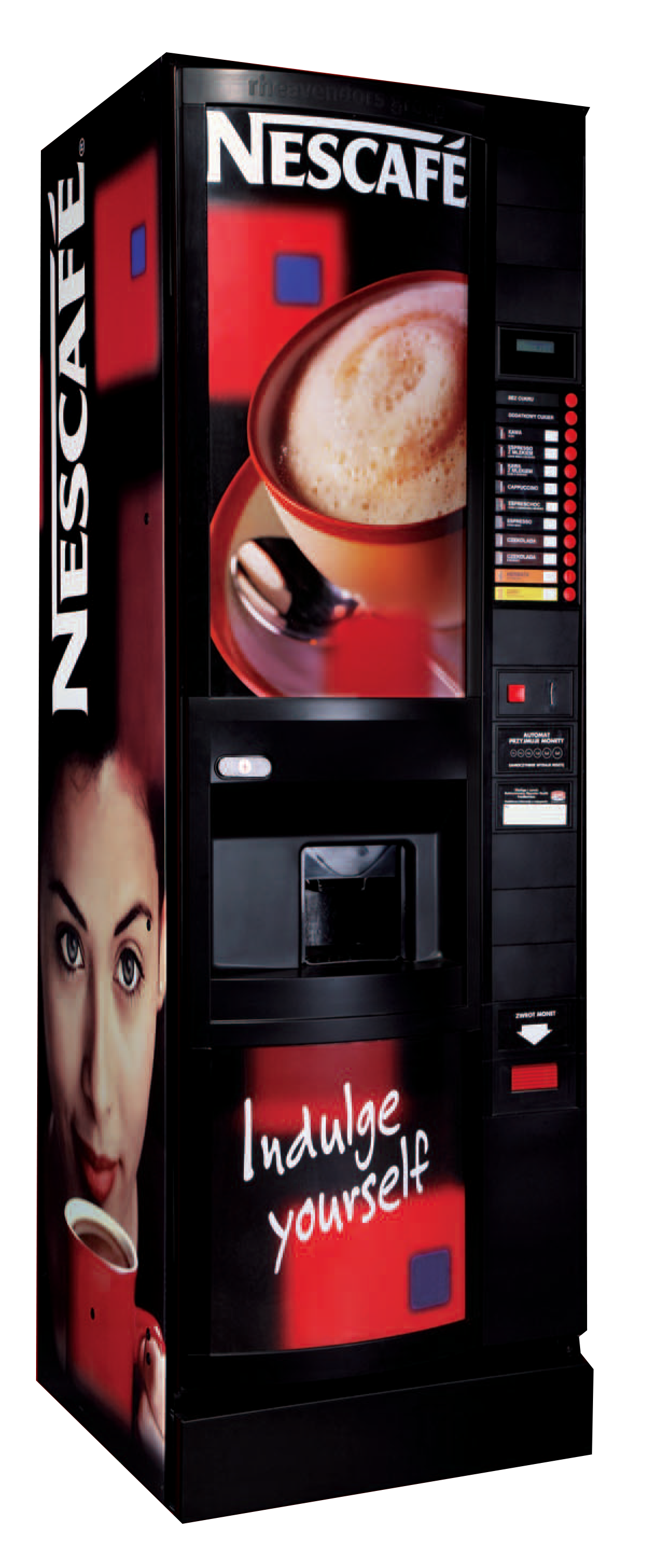 automatyczny dystrybutor Nescafe model Luce